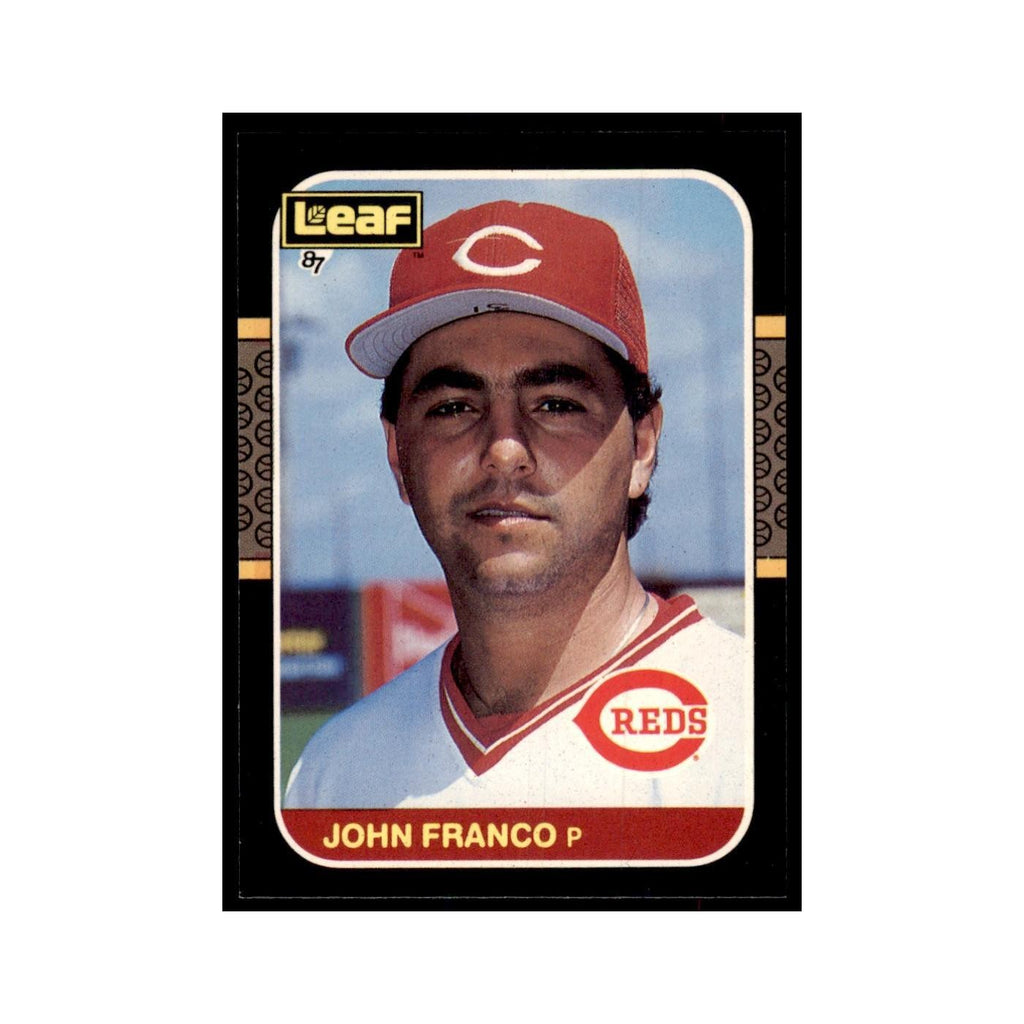 1987 Leaf John Franco Baseball Cards #178