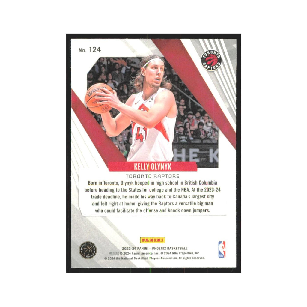 2023 Panini Phoenix Kelly Olynyk Raptors #124