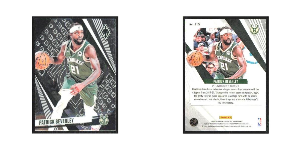 2023 Panini Phoenix Patrick Beverley Bucks #115