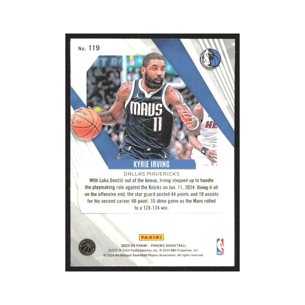 2023 Panini Phoenix Kyrie Irving Mavericks #119
