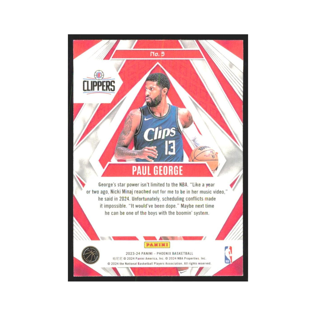 2023 Panini Phoenix Paul George Clippers #5