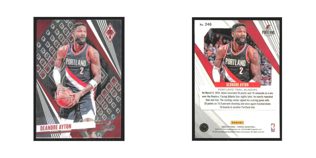 2023 Panini Phoenix Deandre Ayton Blazers #246