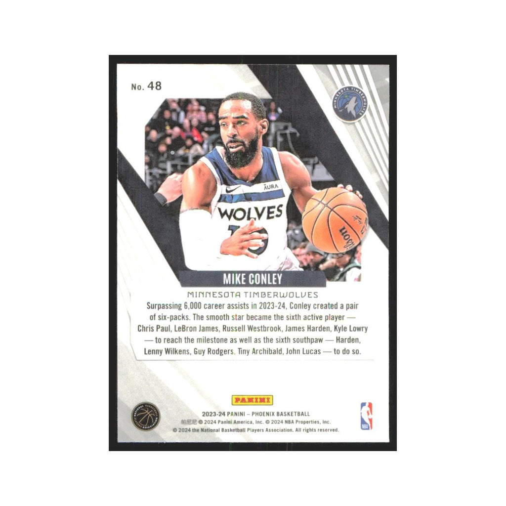 2023 Panini Phoenix Mike Conley Timberwolves #48