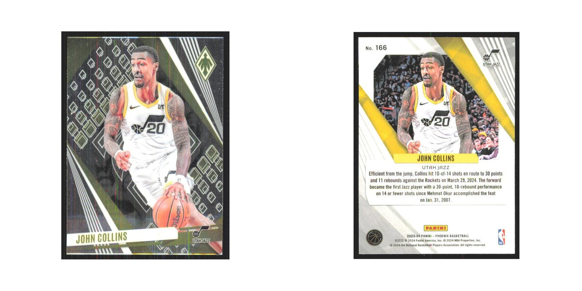 2023 Panini Phoenix John Collins Jazz #166