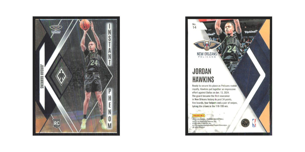 2023 Panini Phoenix Jordan Hawkins Pelicans #14