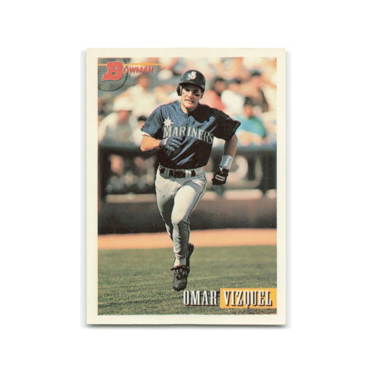Omar Vizquel 1993 Bowman #599 Seattle Mariners Baseball Card NM