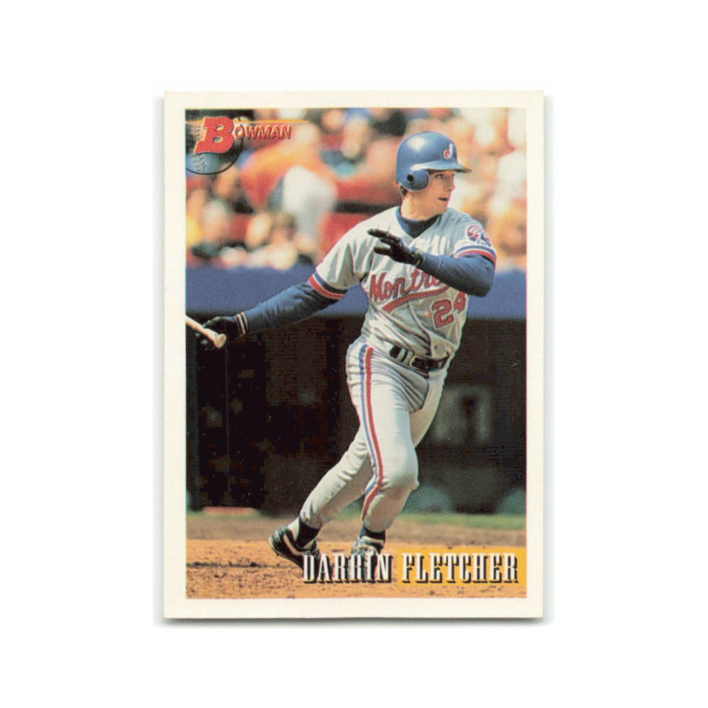 Darrin Fletcher 1993 Bowman #620 Montreal Expos Baseball Card NM