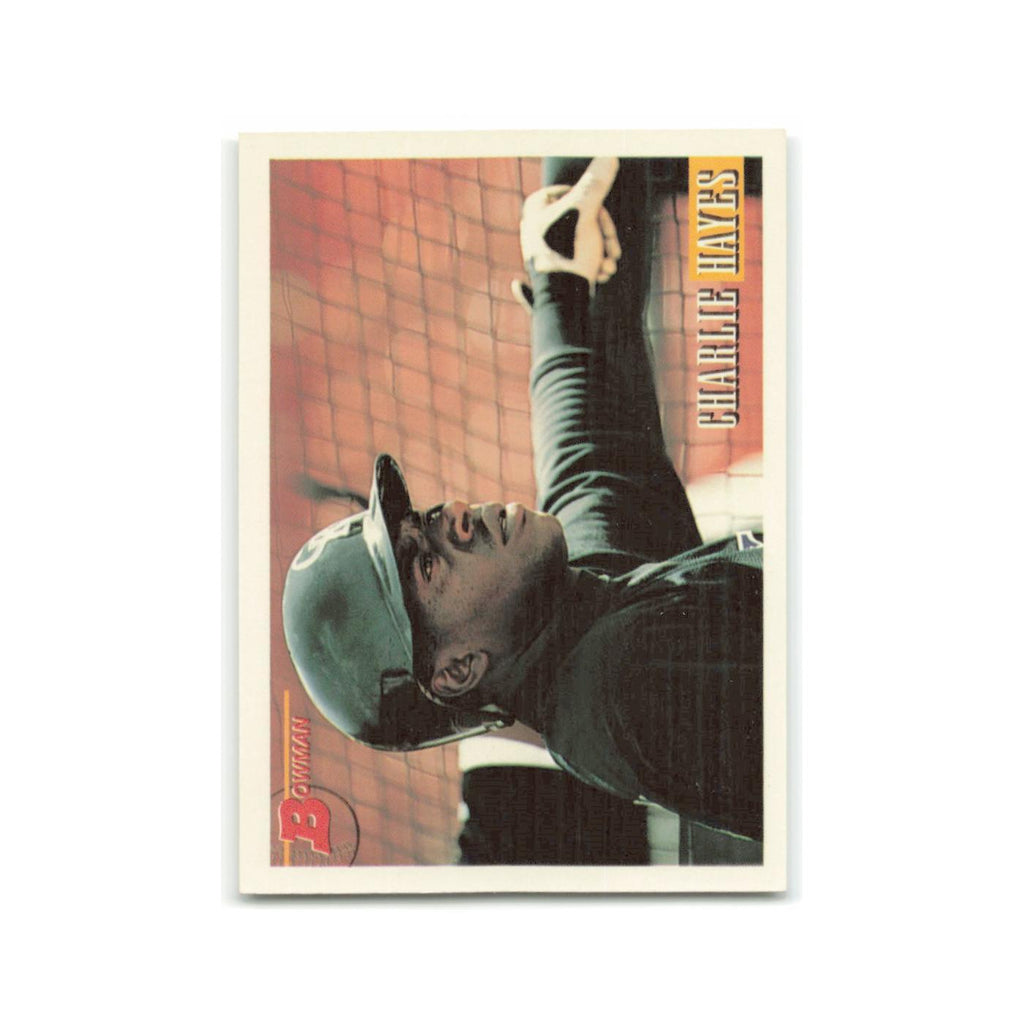 Charlie Hayes 1993 Bowman #500 Colorado Rockies Baseball Card NM