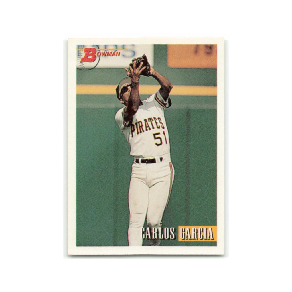 Carlos Garcia 1993 Bowman #626 Pittsburgh Pirates Baseball Card NM