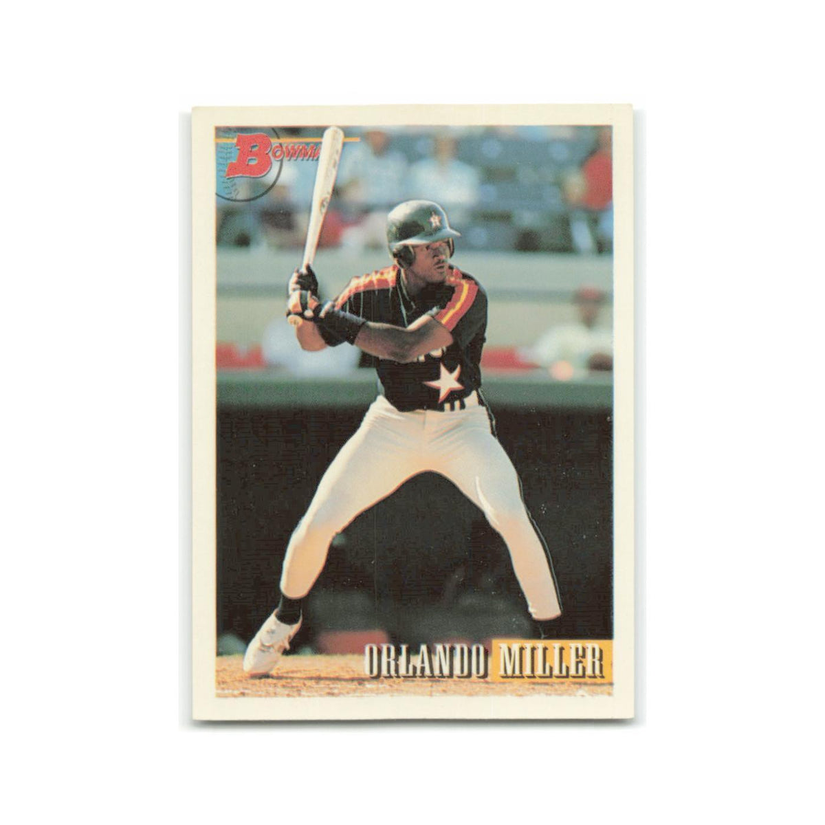 Orlando Miller 1993 Bowman #588 Houston Astros Baseball Card NM