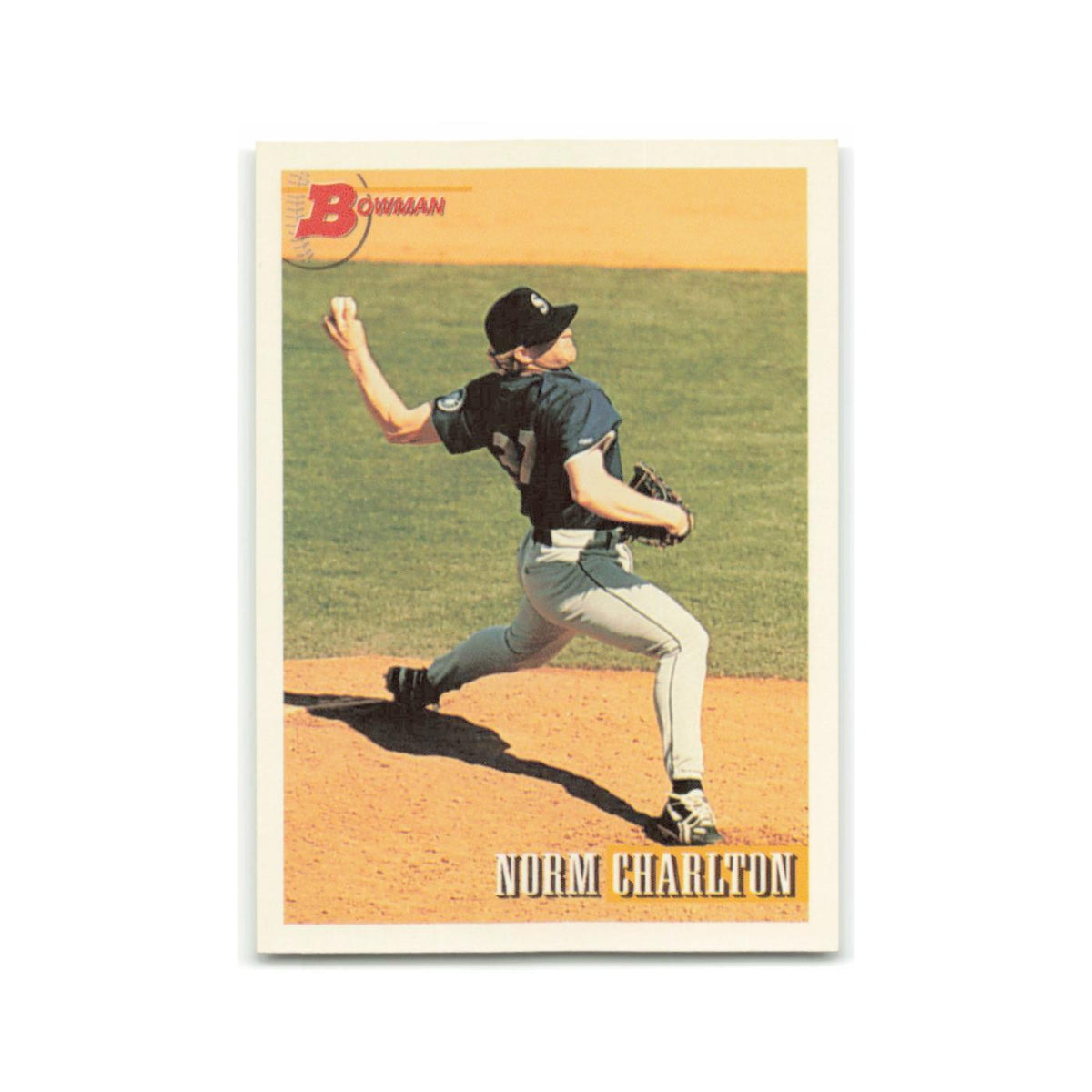 Norm Charlton 1993 Bowman #655 Seattle Mariners Baseball Card NM