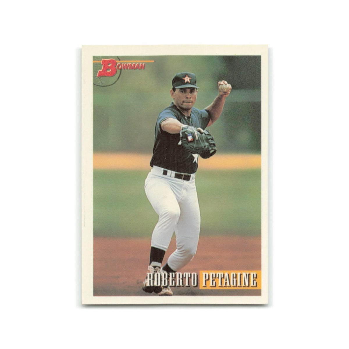 Roberto Petagine 1993 Bowman #644 Houston Astros Baseball Card NM