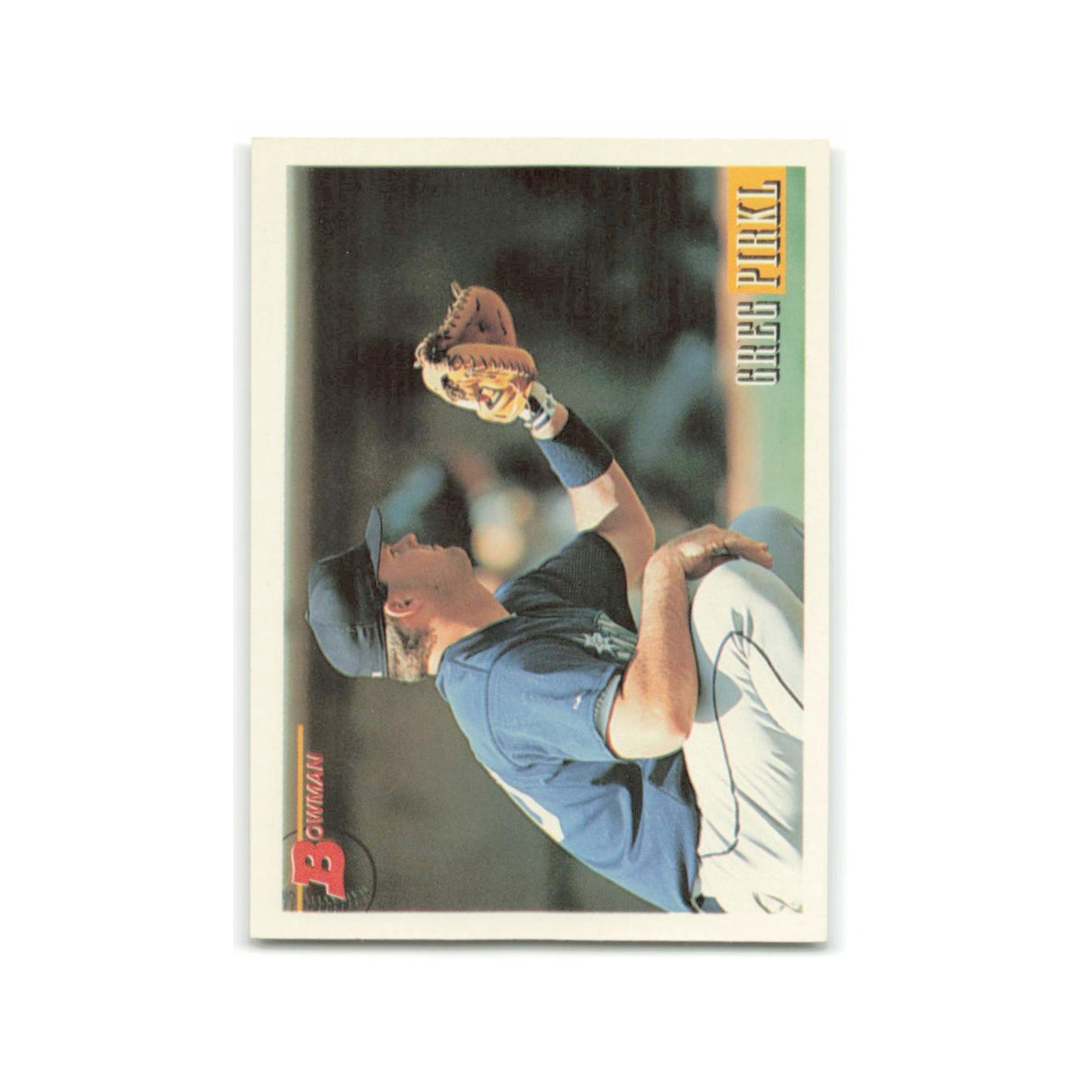 Greg Pirkl 1993 Bowman #571 Seattle Mariners Baseball Card NM