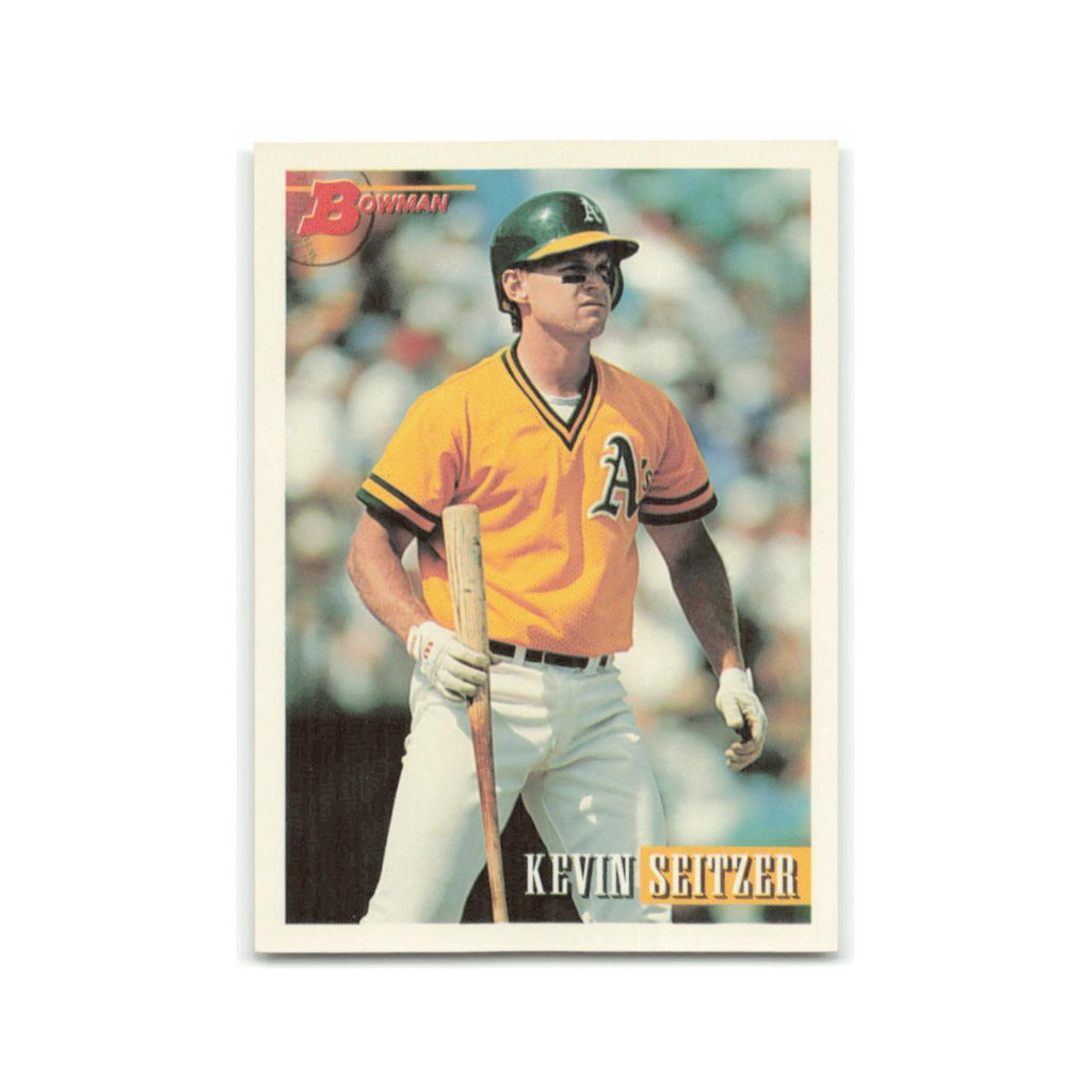 Kevin Seitzer 1993 Bowman #597 Oakland Athletics Baseball Card NM