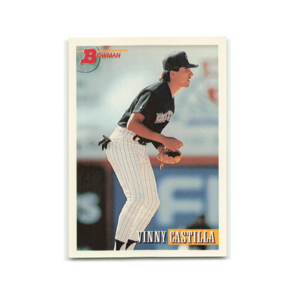Vinny Castilla 1993 Bowman #556 Colorado Rockies Baseball Card NM
