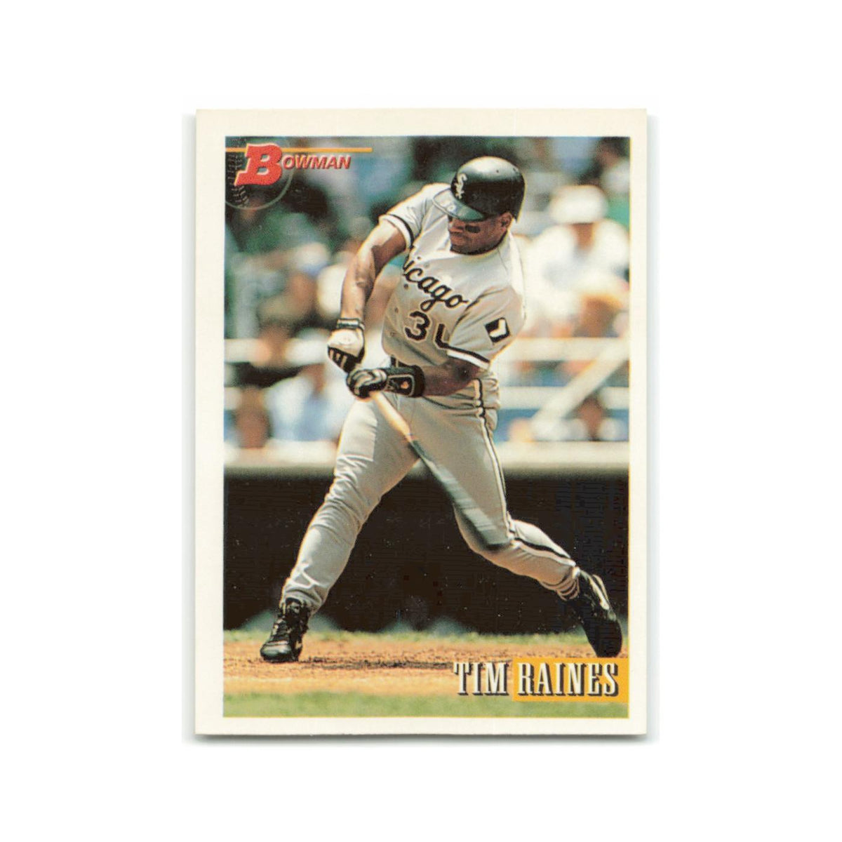 Tim Raines 1993 Bowman #499 Chicago White Sox Baseball Card NM