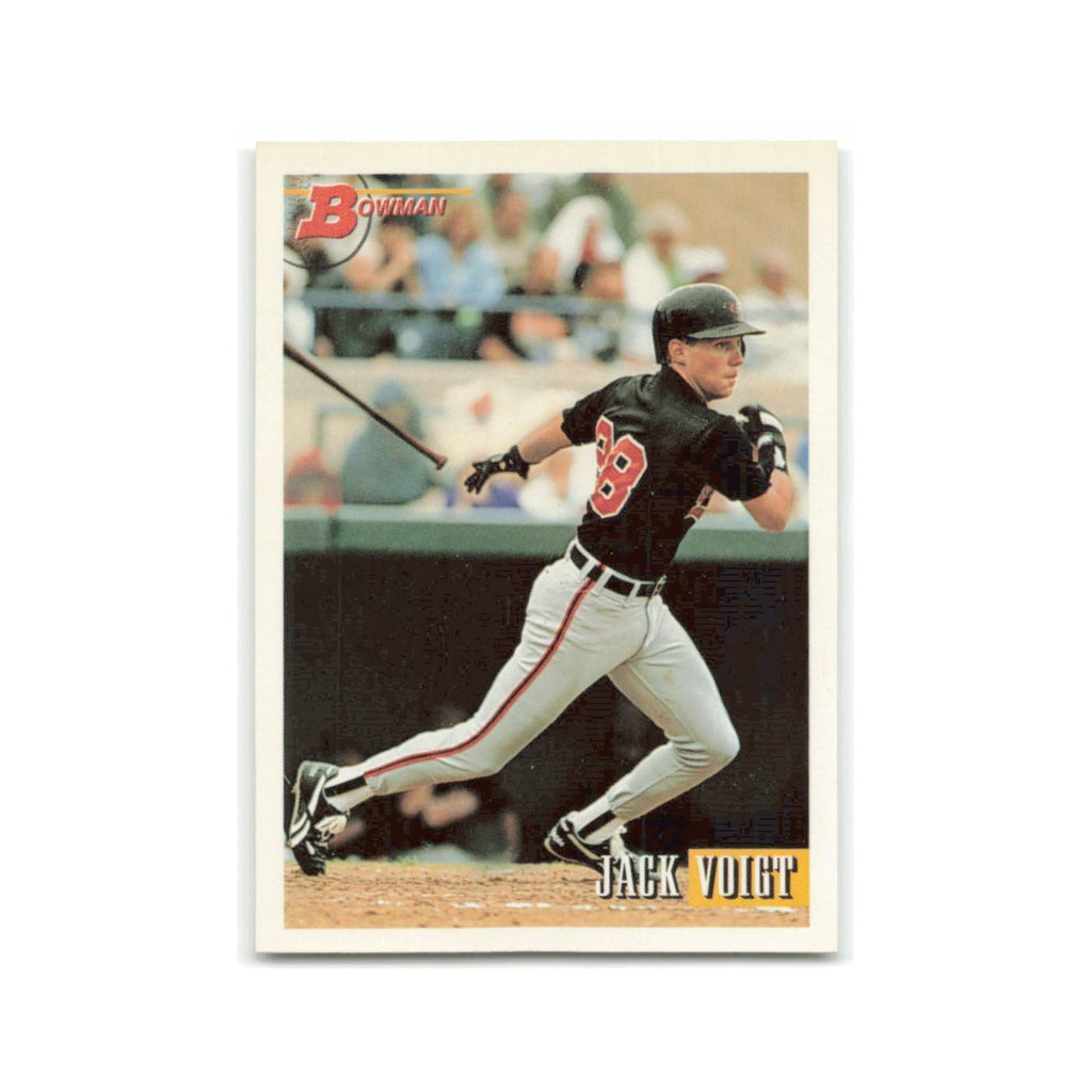 Jack Voigt Rookie 1993 Bowman #678 Baltimore Orioles Baseball Card NM