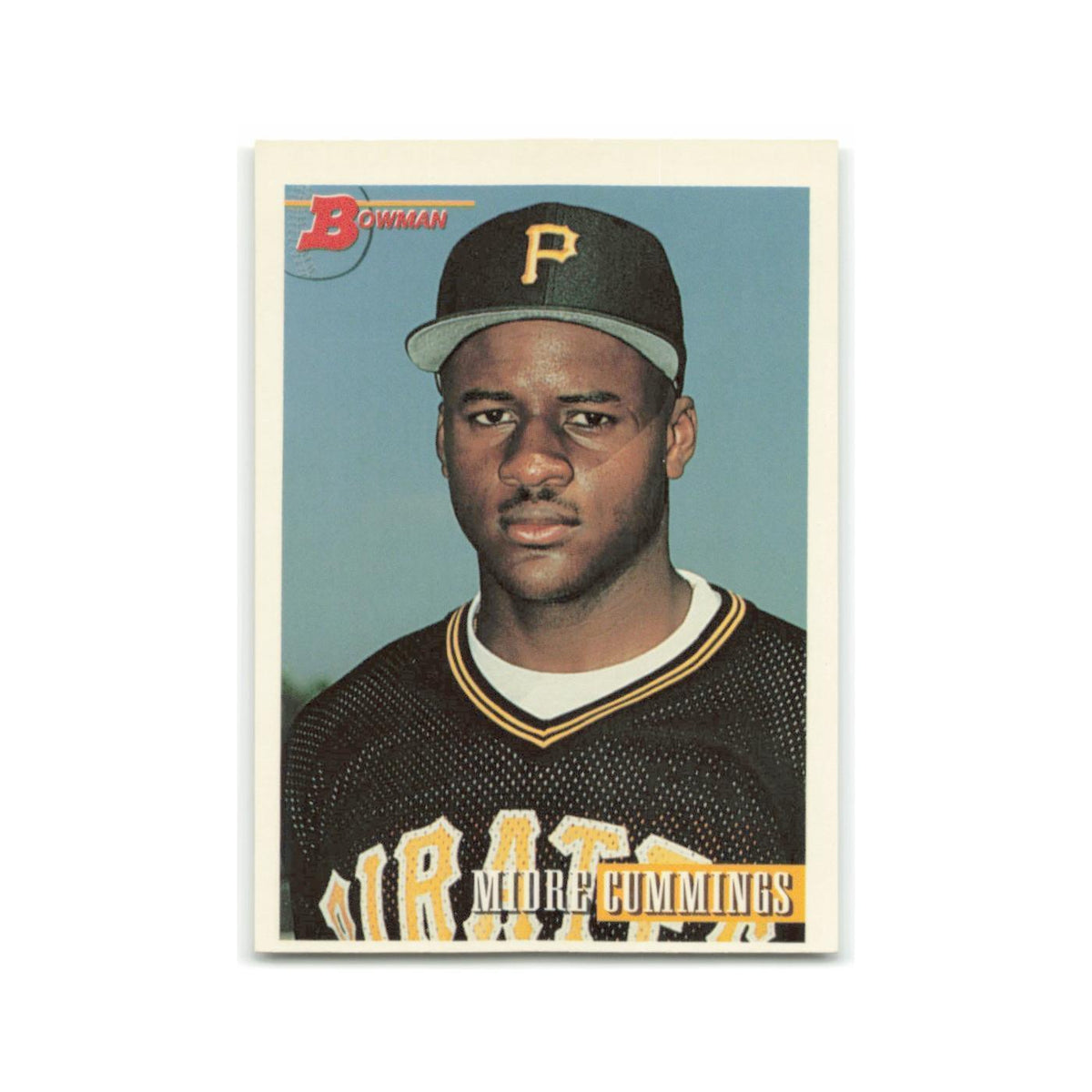 Midre Cummings Rookie 1993 Bowman #598 Pittsburgh Pirates Baseball Card NM