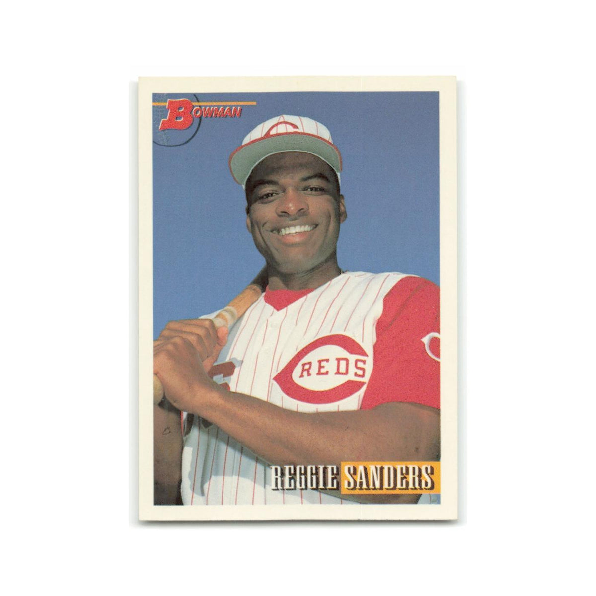 Reggie Sanders 1993 Bowman #666 Cincinnati Reds Baseball Card NM