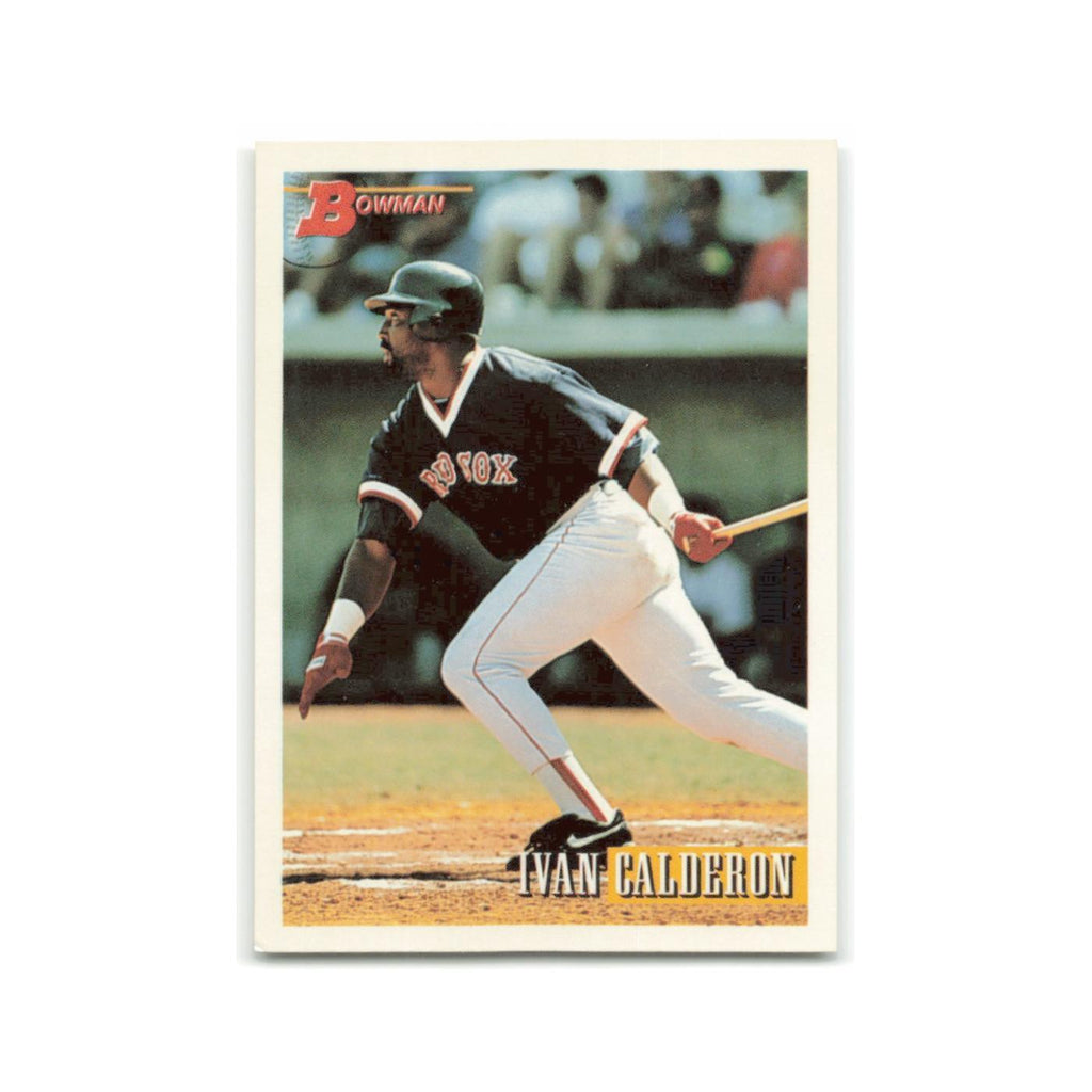 Ivan Calderon 1993 Bowman #663 Boston Red Sox Baseball Card NM