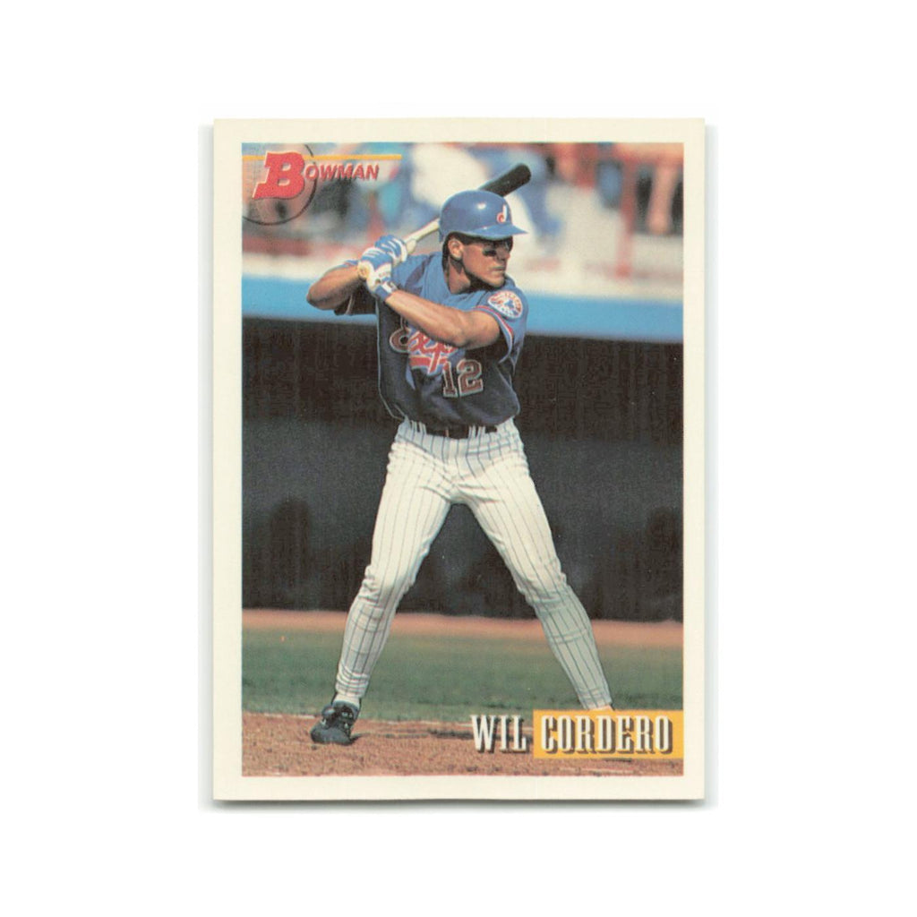 Wil Cordero 1993 Bowman #508 Montreal Expos Baseball Card NM