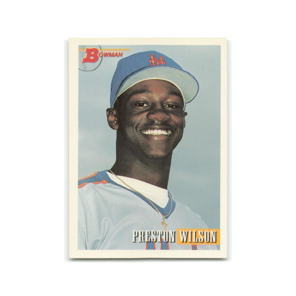 Preston Wilson Rookie 1993 Bowman #594 New York Mets Baseball Card NM