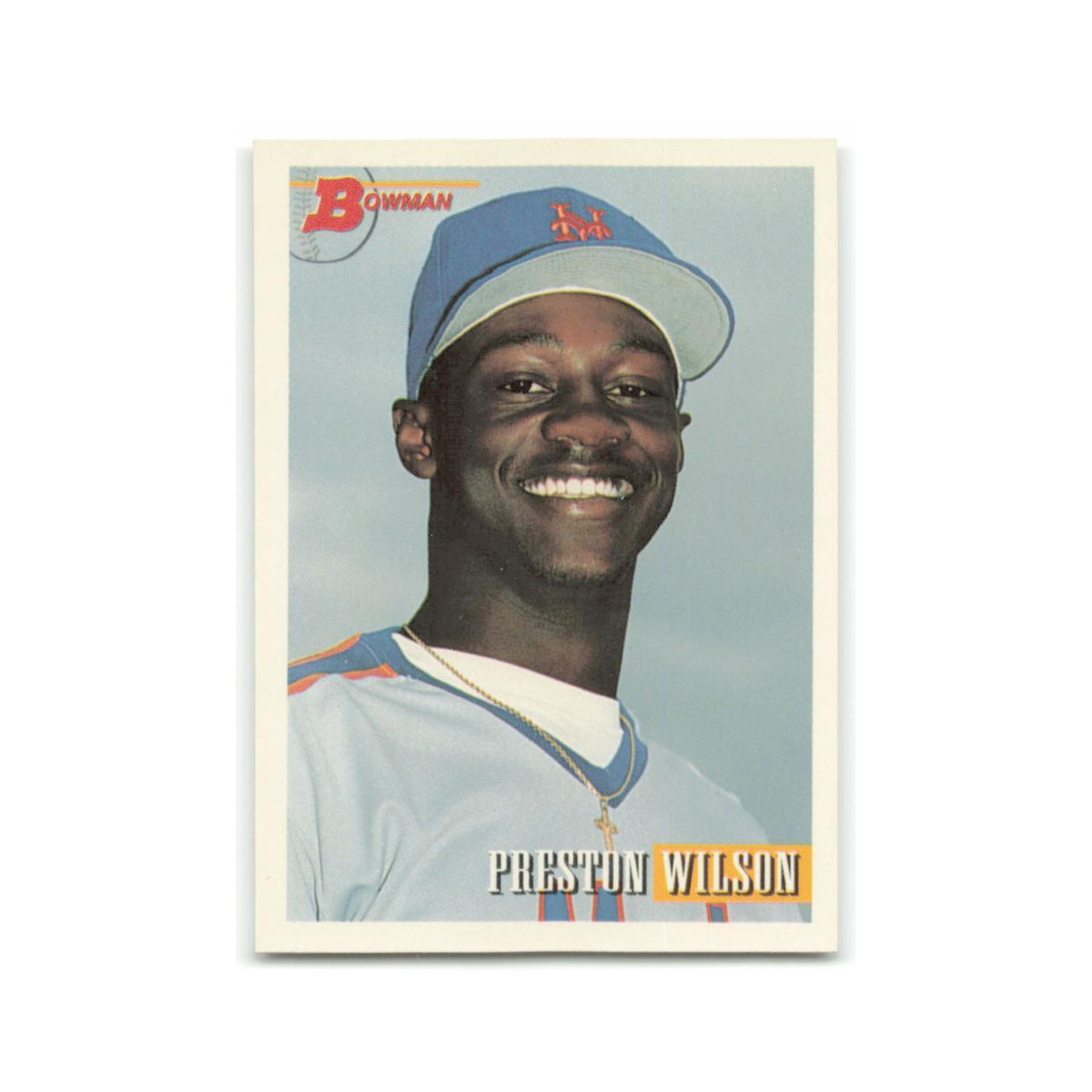 Preston Wilson Rookie 1993 Bowman #594 New York Mets Baseball Card NM