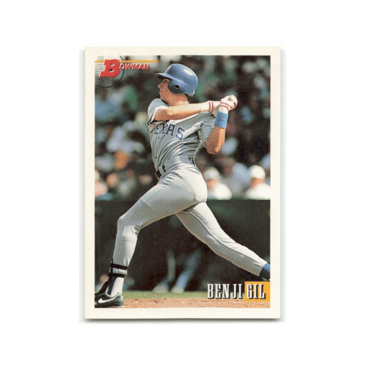 Benji Gil 1993 Bowman #629 Texas Rangers Baseball Card NM