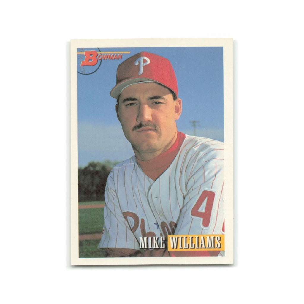 Mike Williams 1993 Bowman #568 Philadelphia Phillies Baseball Card NM
