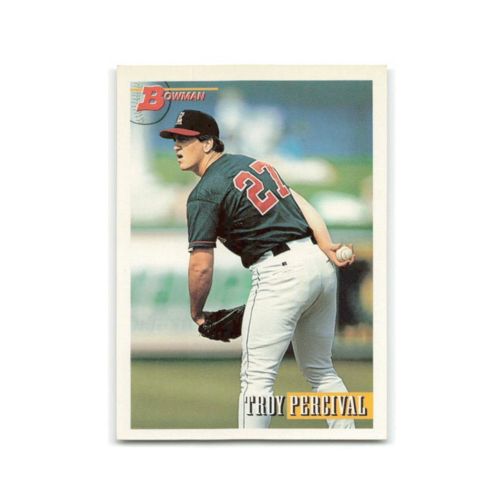 Troy Percival 1993 Bowman #609 California Angels Baseball Card NM