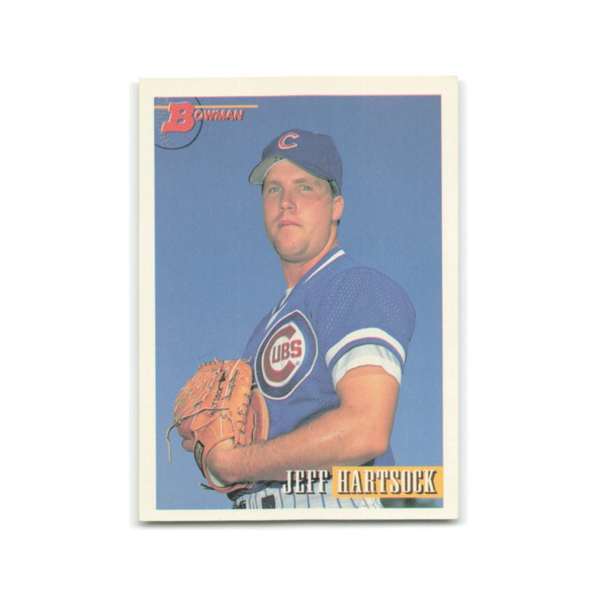 Jeff Hartsock Rookie 1993 Bowman #648 Chicago Cubs Baseball Card NM