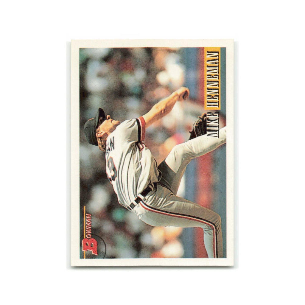 Mike Henneman 1993 Bowman #559 Detroit Tigers Baseball Card NM