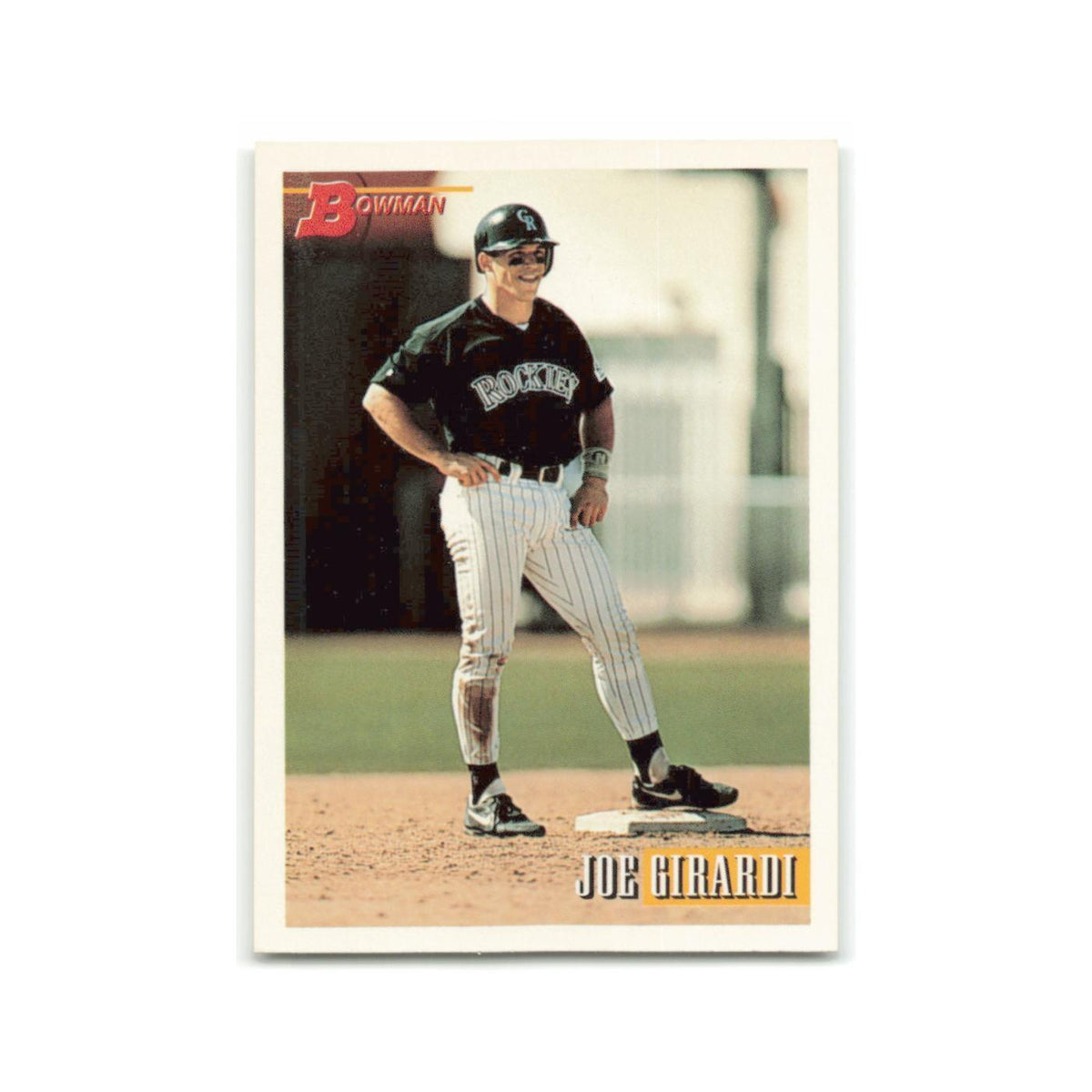 Joe Girardi 1993 Bowman #668 Colorado Rockies Baseball Card NM