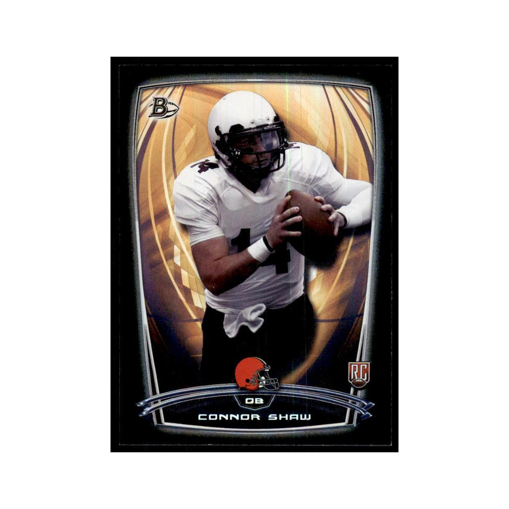 2014 Bowman Foil Connor Shaw RC Football Cards #74