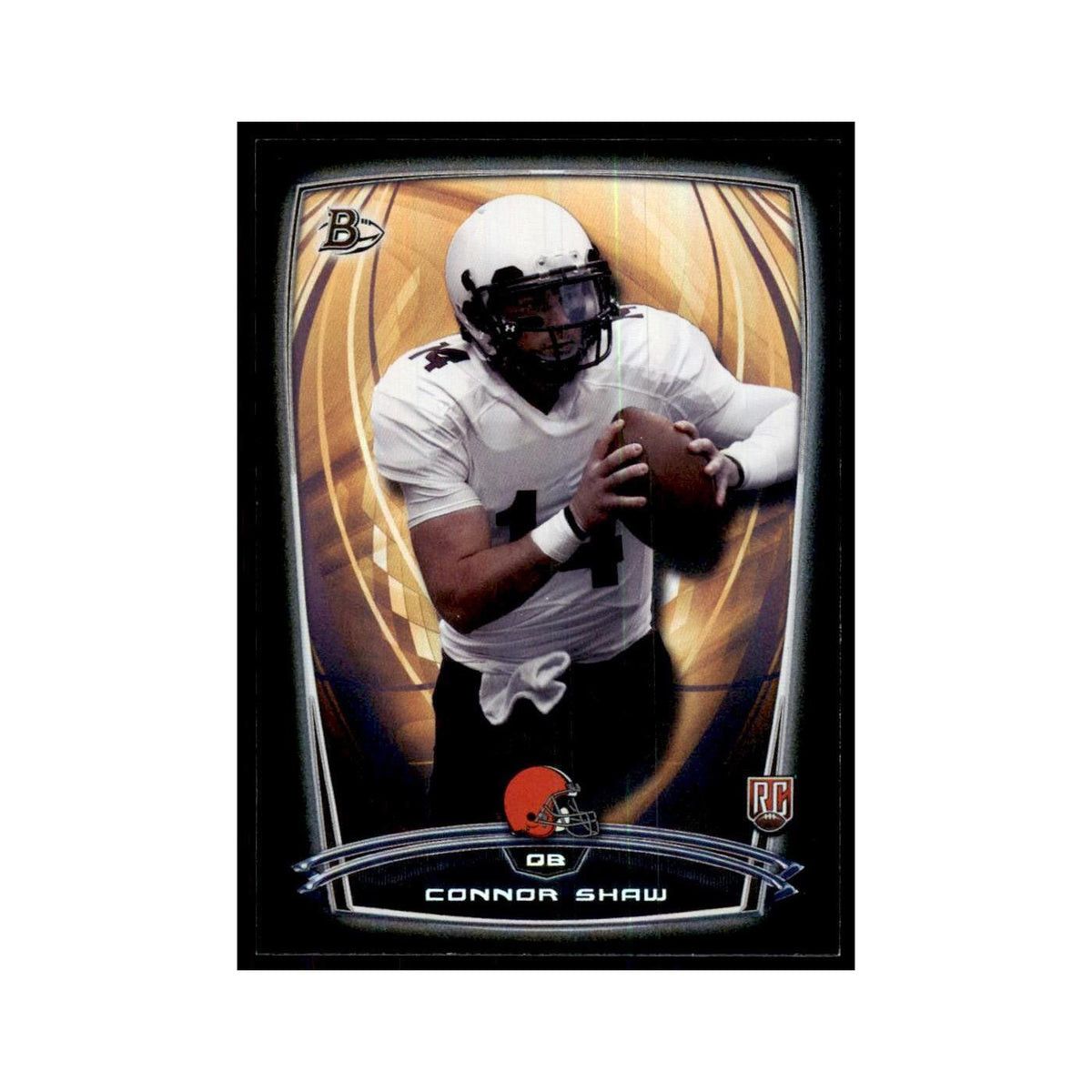 2014 Bowman Foil Connor Shaw RC Football Cards #74