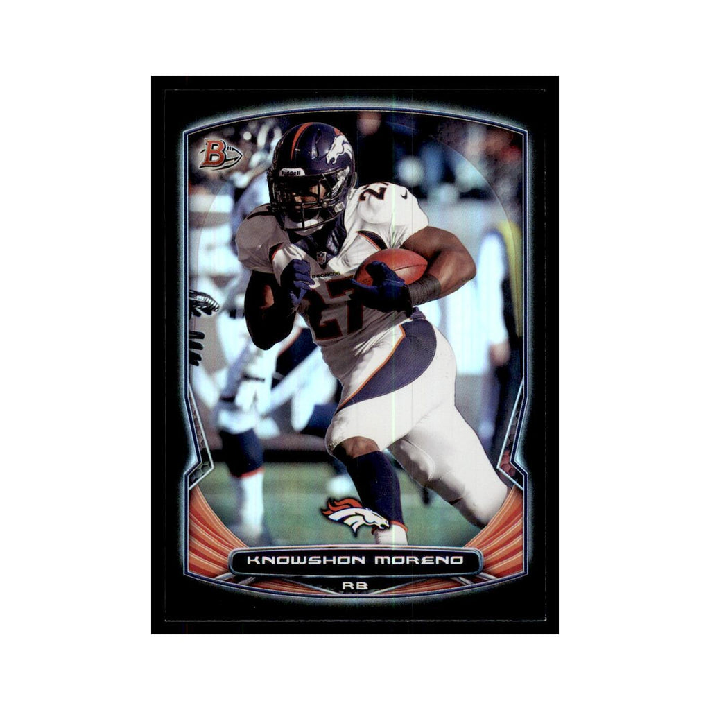 2014 Bowman Foil Knowshon Moreno Football Cards #75