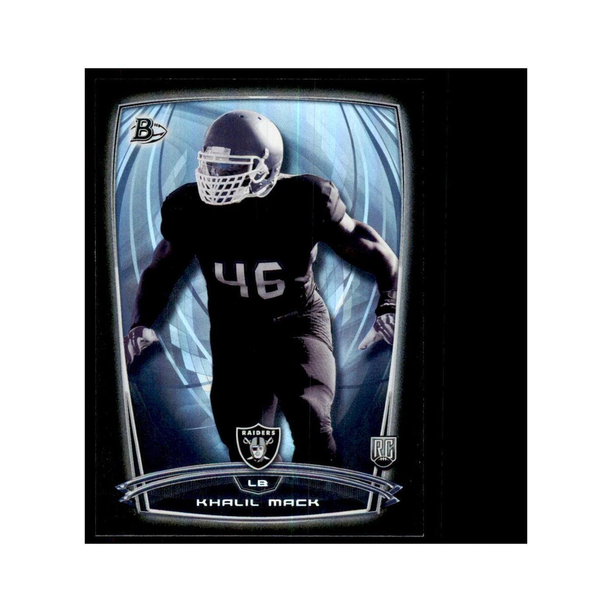 2014 Bowman Foil Khalil Mack RC Football Cards #54