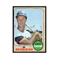1968 Topps Ed Brinkman Washington Senators #49