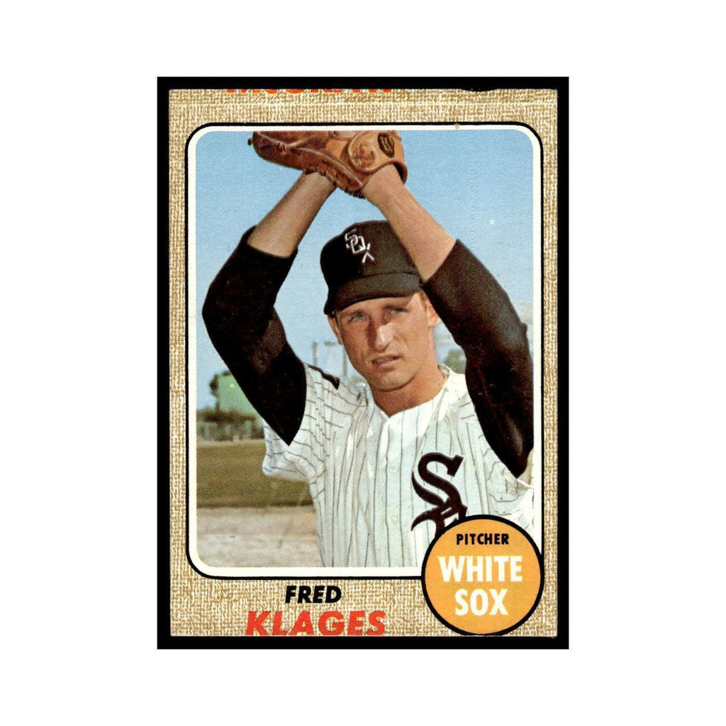 1968 Topps Fred Klages White Sox #229