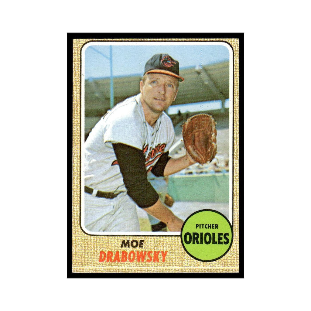 1968 Topps Moe Drabowsky Orioles #242