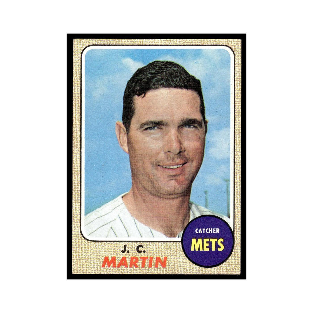 1968 Topps J.C. Martin Mets #211