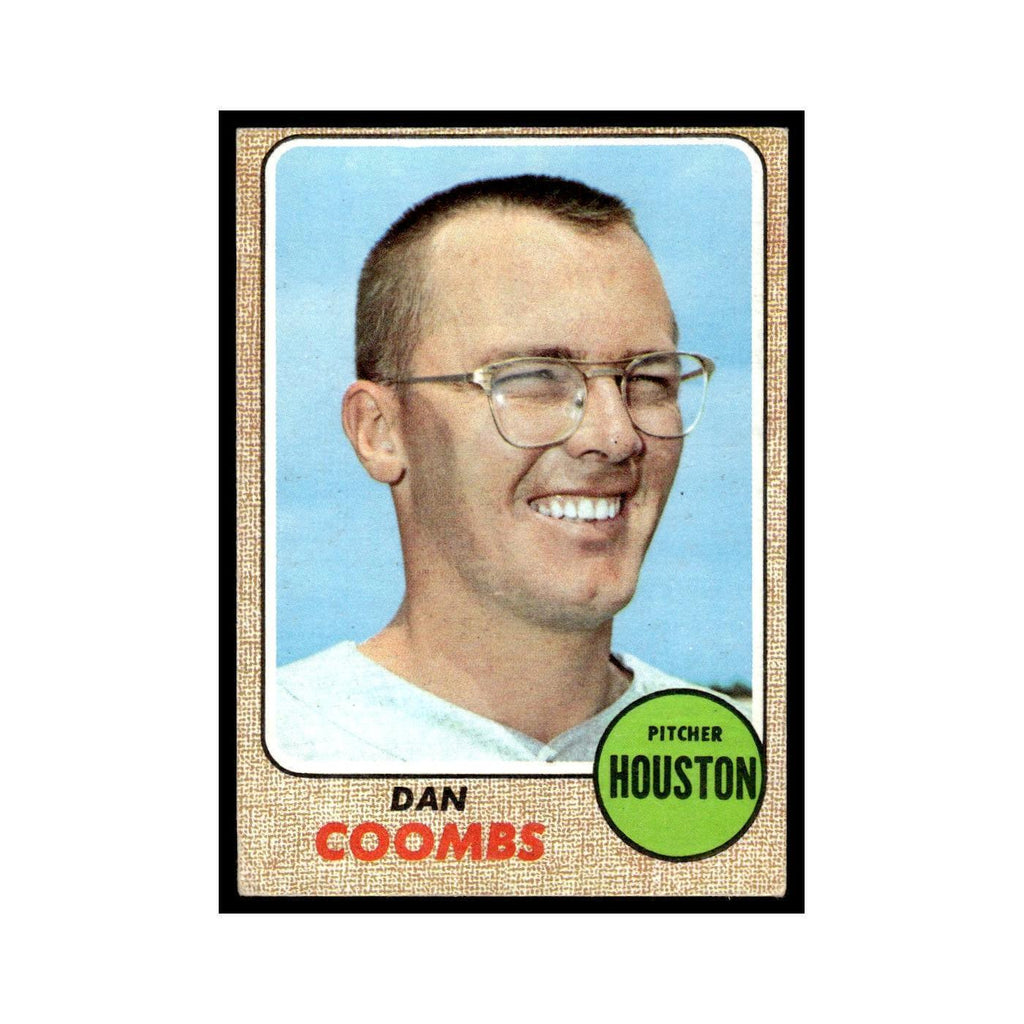 1968 Topps Dan Coombs Astros #547