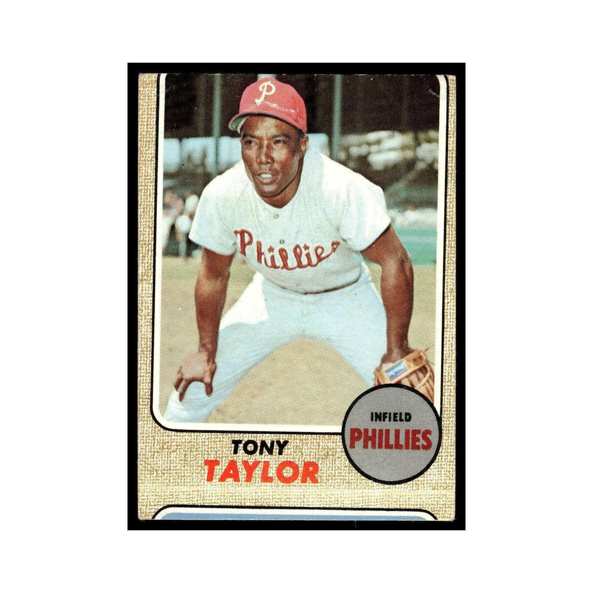 1968 Topps Tony Taylor Phillies #327