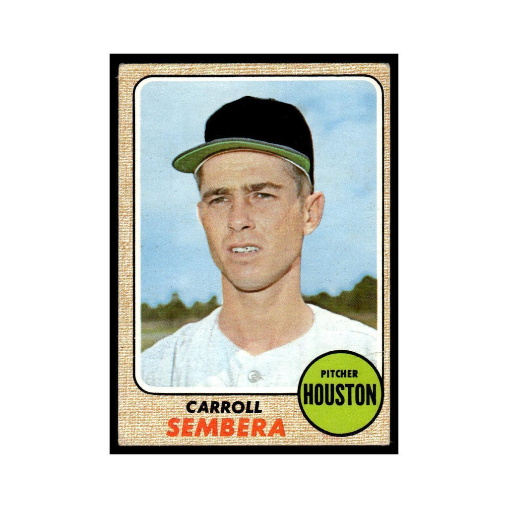 1968 Topps Carroll Sembera Astros #207