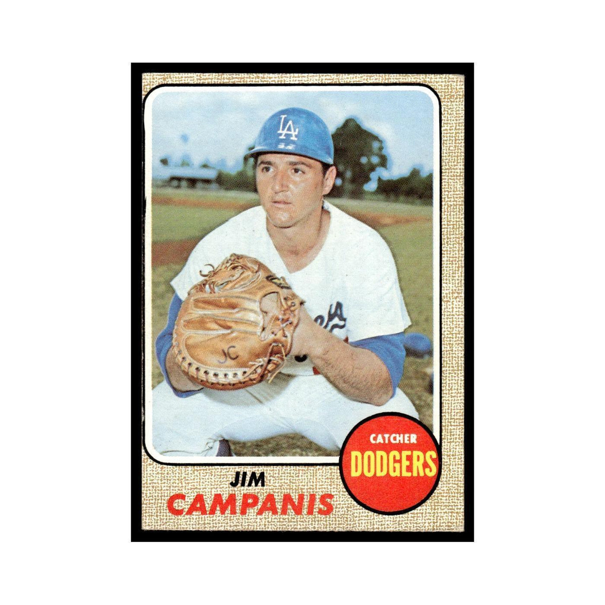 1968 Topps Jim Campanis Dodgers #281