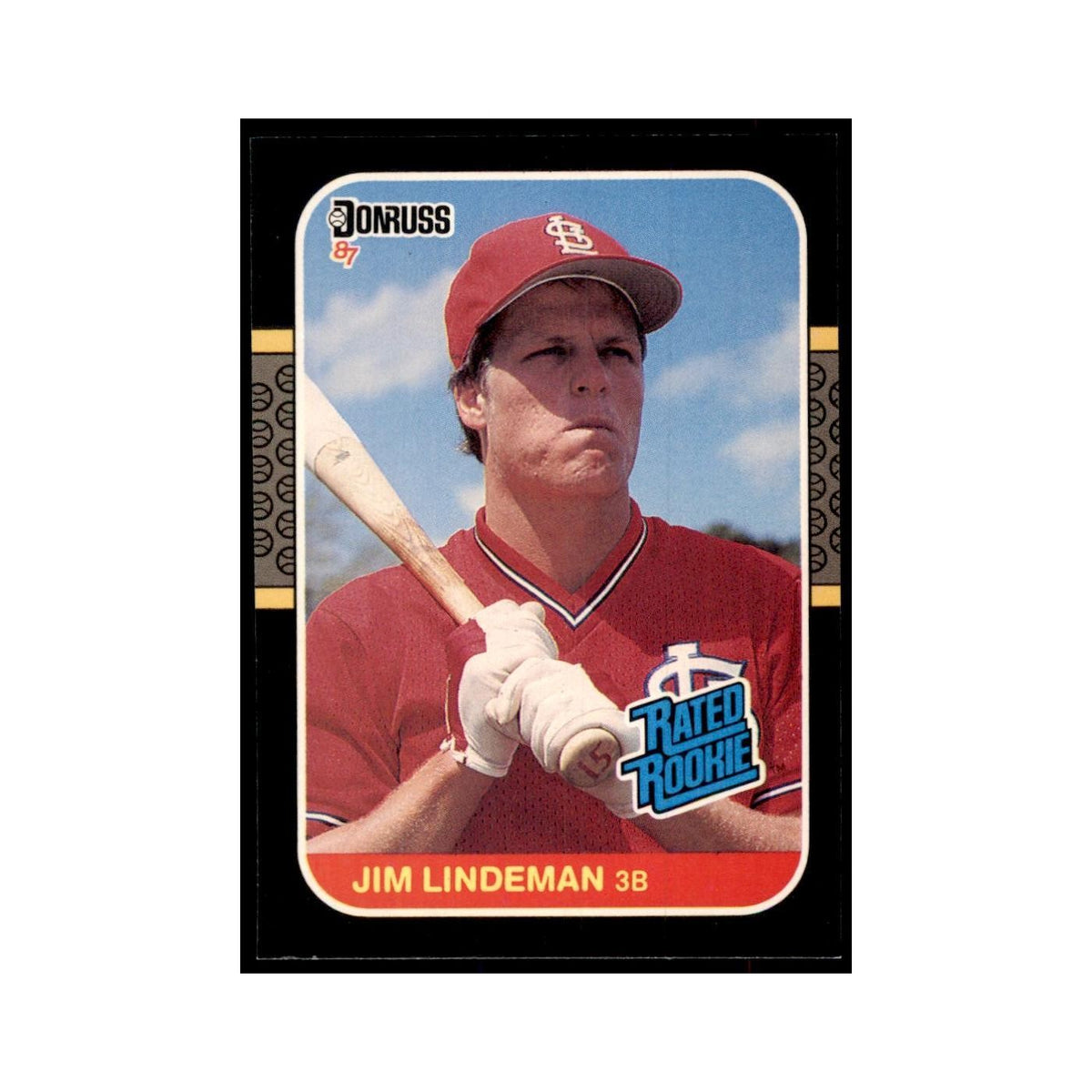 1987 Donruss Jim Lindeman RC Baseball Cards #37