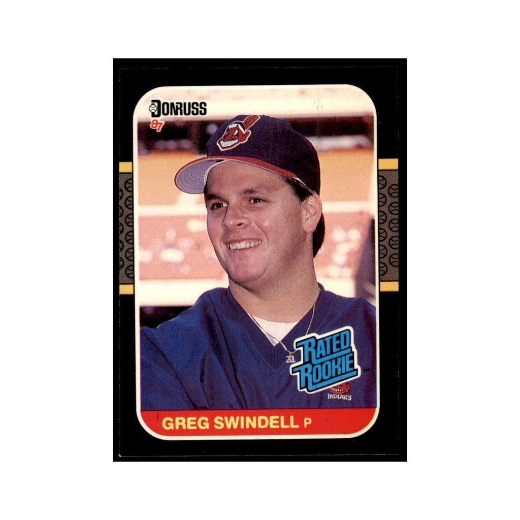 1987 Donruss Greg Swindell RC Baseball Cards #32