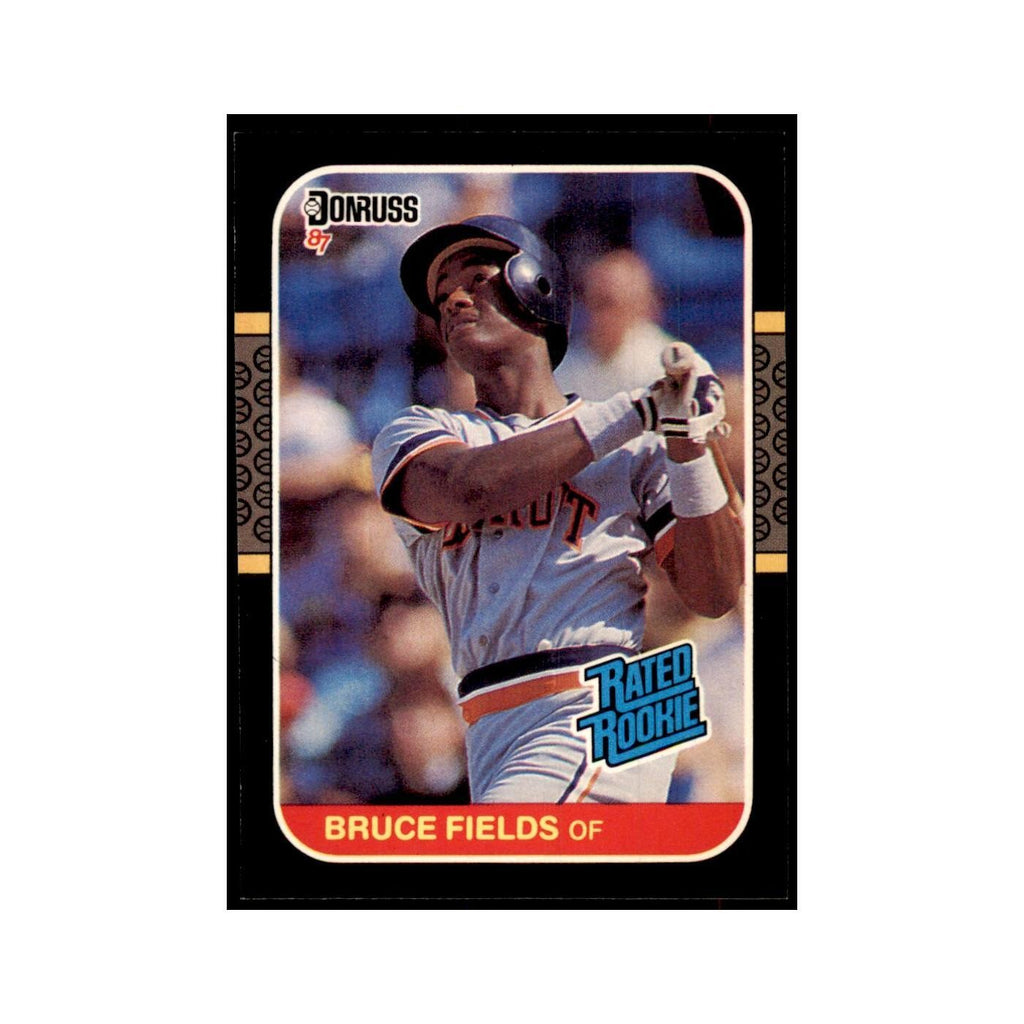 1987 Donruss Bruce Fields RC Baseball Cards #47