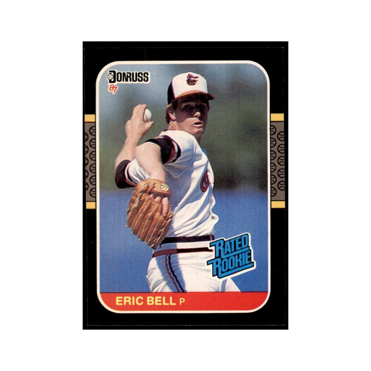1987 Donruss Eric Bell RC Baseball Cards #39