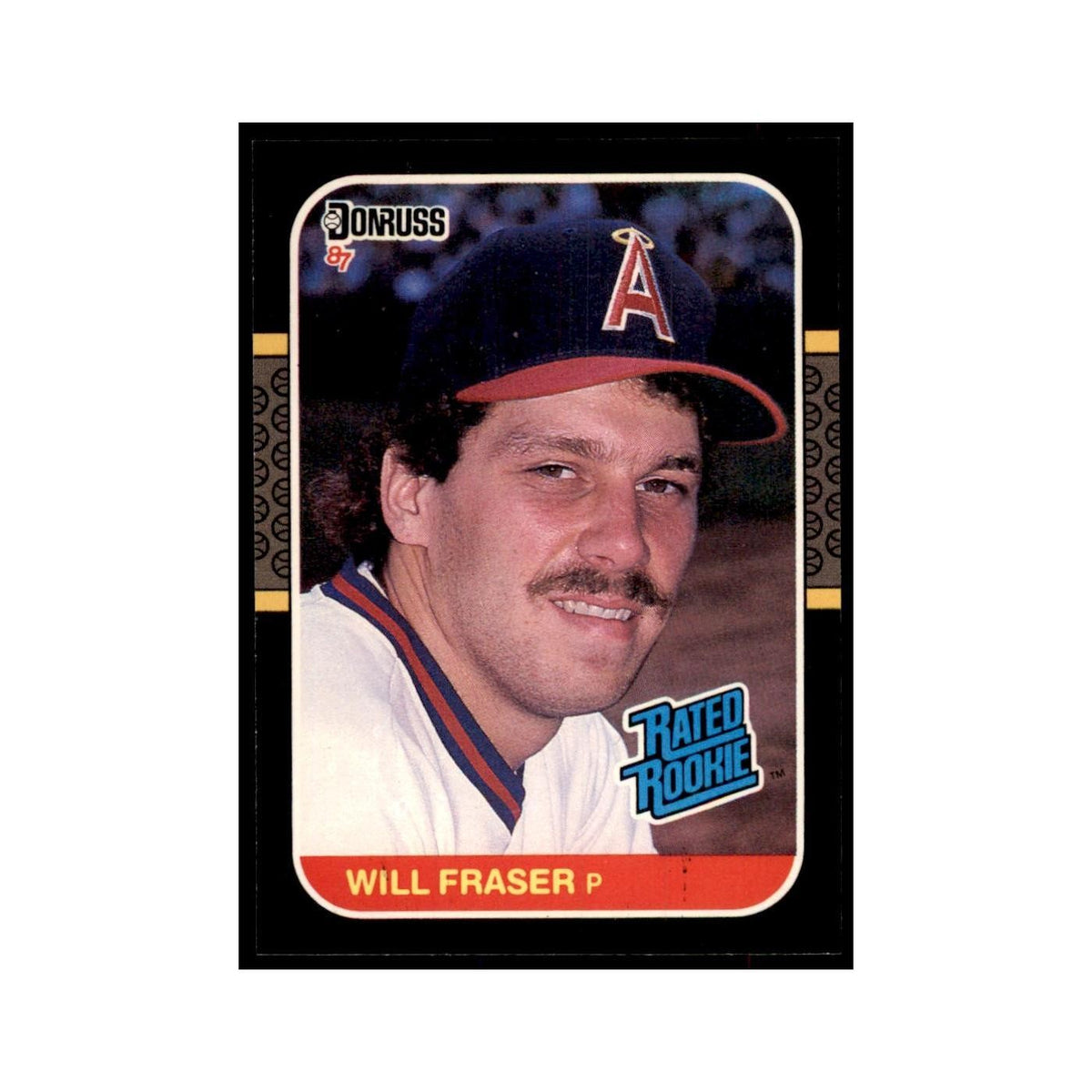 1987 Donruss Will Fraser RC Baseball Cards #40